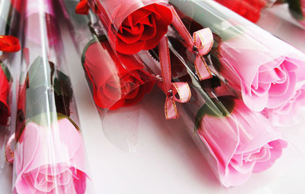 Klare transparente Blumen-Blumenverpackungs-einzelne Rosen-Ärmel OPP für Geschenke/Hochzeit